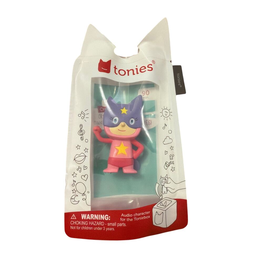 Tonies Story Audio Character Toniebox Superhero Creative Tonies Pink & Purple